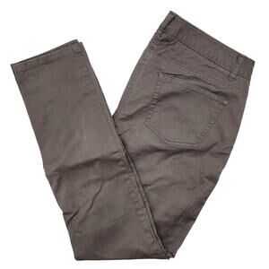 Theory Pants Women's 10 Brown Abrams Low Rise Stretch Office Work Fall Academia